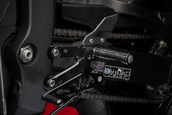 Fußrastenanlage FXR schwarz Honda CBR 600 RR (2009-2026)